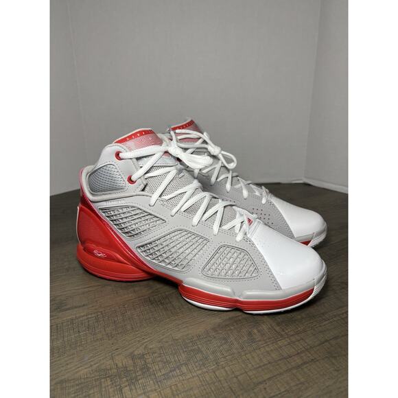 Adidas Adizero Rose 1.5 Restomod ‘Home’Grey/Red" GY0257 Mens US Size 10 - Picture 4 of 6